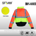 ANSI/ISEA safety clothing 100% polyester waterproof reflective jacket